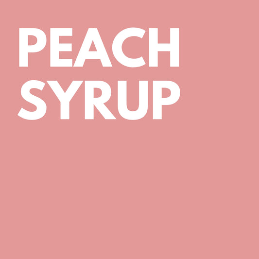 Peach Syrup