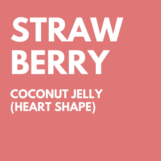 Strawberry Heart [Coconut Jelly]