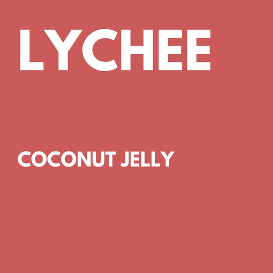 Lychee [Coconut Jelly]